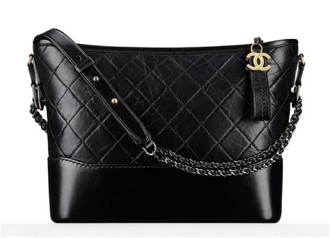 chanel gabrielle bag black white fashionphile|Chanel gabrielle bag price euro.